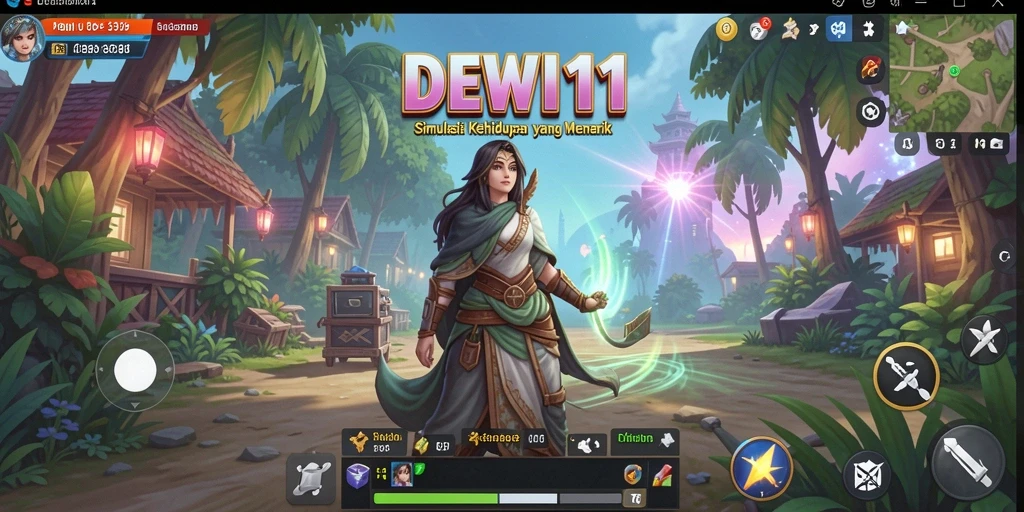 Gameplay DEWI11 yang mendebarkan dan menarik.