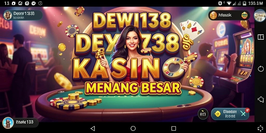 Tampilan menarik DEWI138 saat bermain Kasino dengan fitur interaktif.