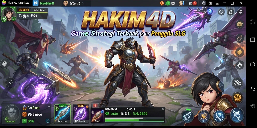 Tampilan gameplay menarik HAKIM4D dengan strategi mendalam.