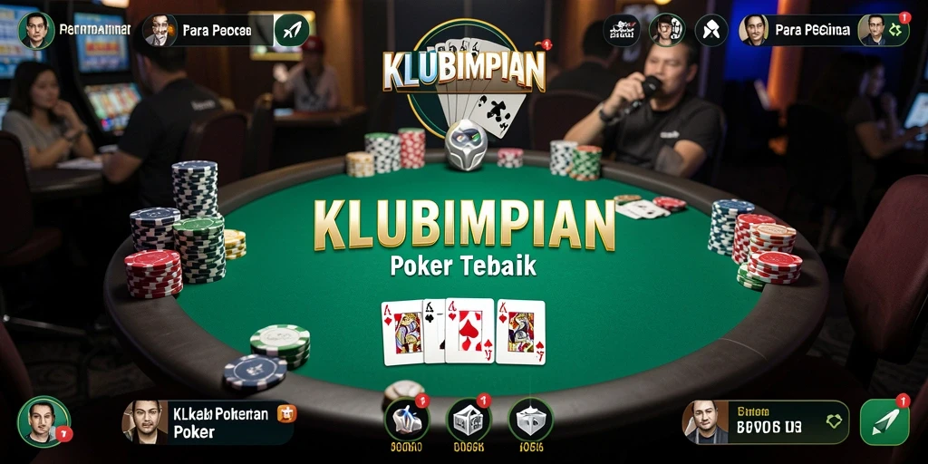 Tampilan gameplay seru dalam aplikasi KLUBIMPIAN.