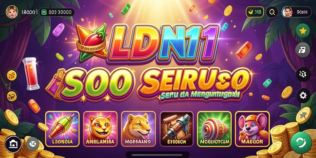 Tampilan gameplay seru di LDN11 yang penuh dengan kemenangan.