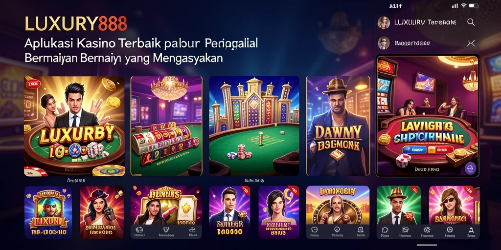 Tampilan menarik gameplay LUXURY88 yang mengasyikan.