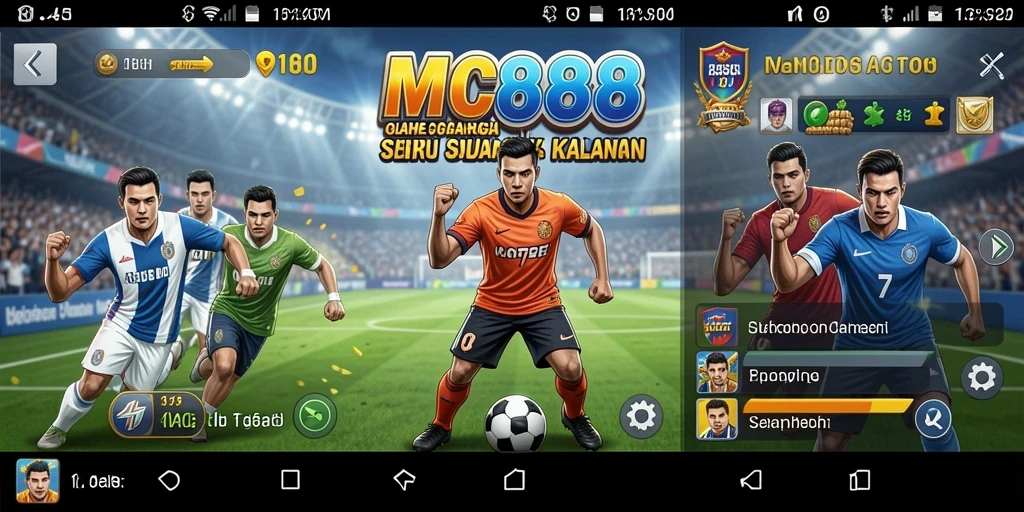 Tampilan gameplay seru di MC888 yang menampilkan aksi olahraga terbaik.