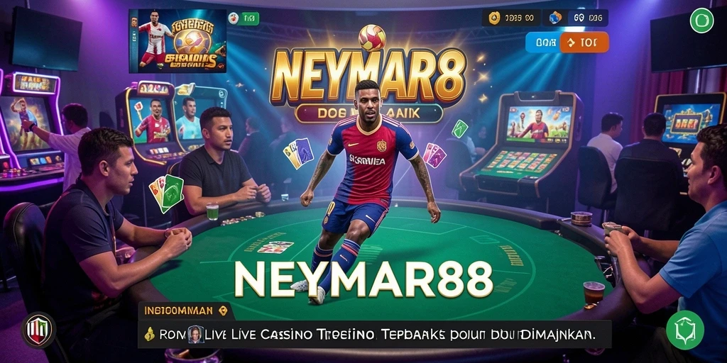 Gameplay Live Casino yang mendebarkan di NEYMAR88.